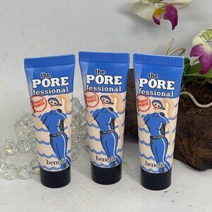 3x Benefit The Porefessional Hydrating Face Primer - .25 fl oz - New